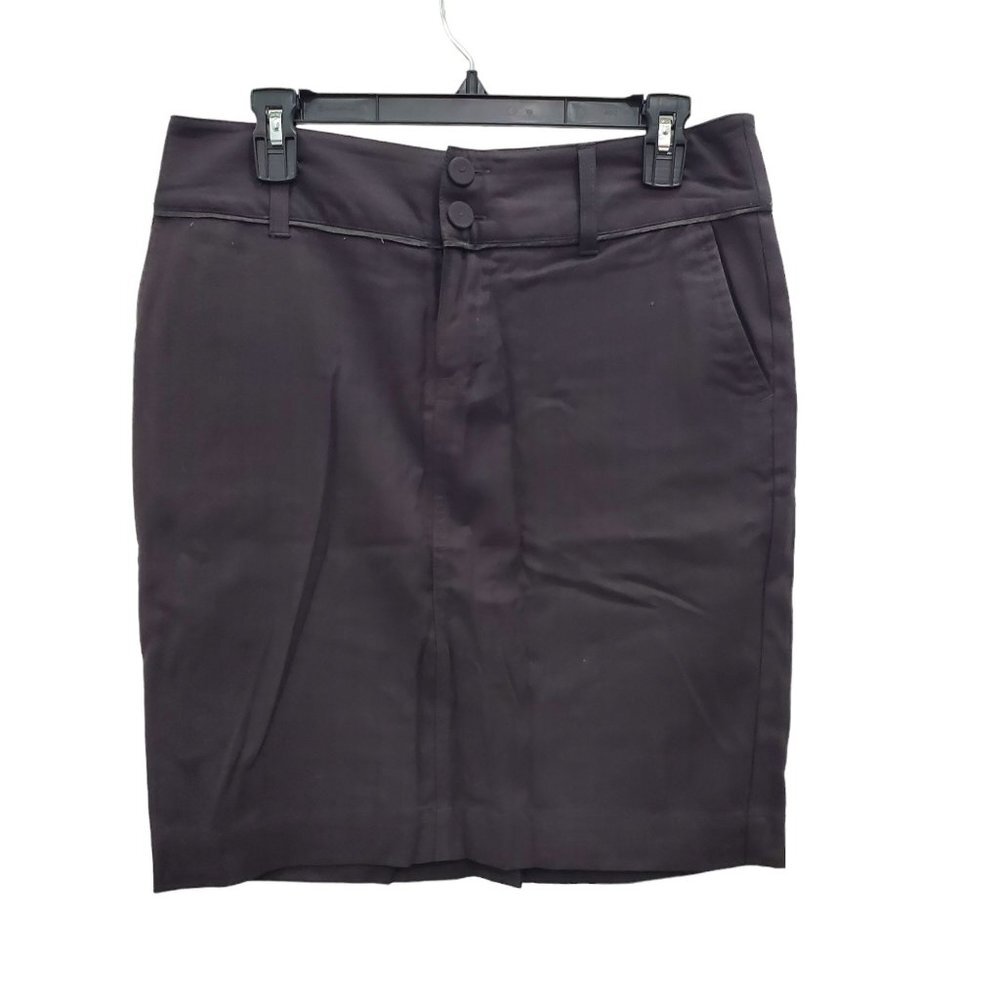 Old Navy Women's Y2K Black Just Below the Waist Pencil Career‎ Business Skirt 4